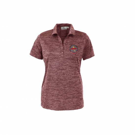Lady Honeycomb Jacquard Polo