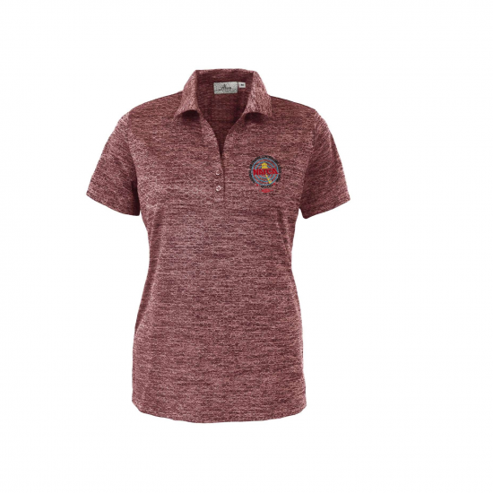 Lady Honeycomb Jacquard Polo