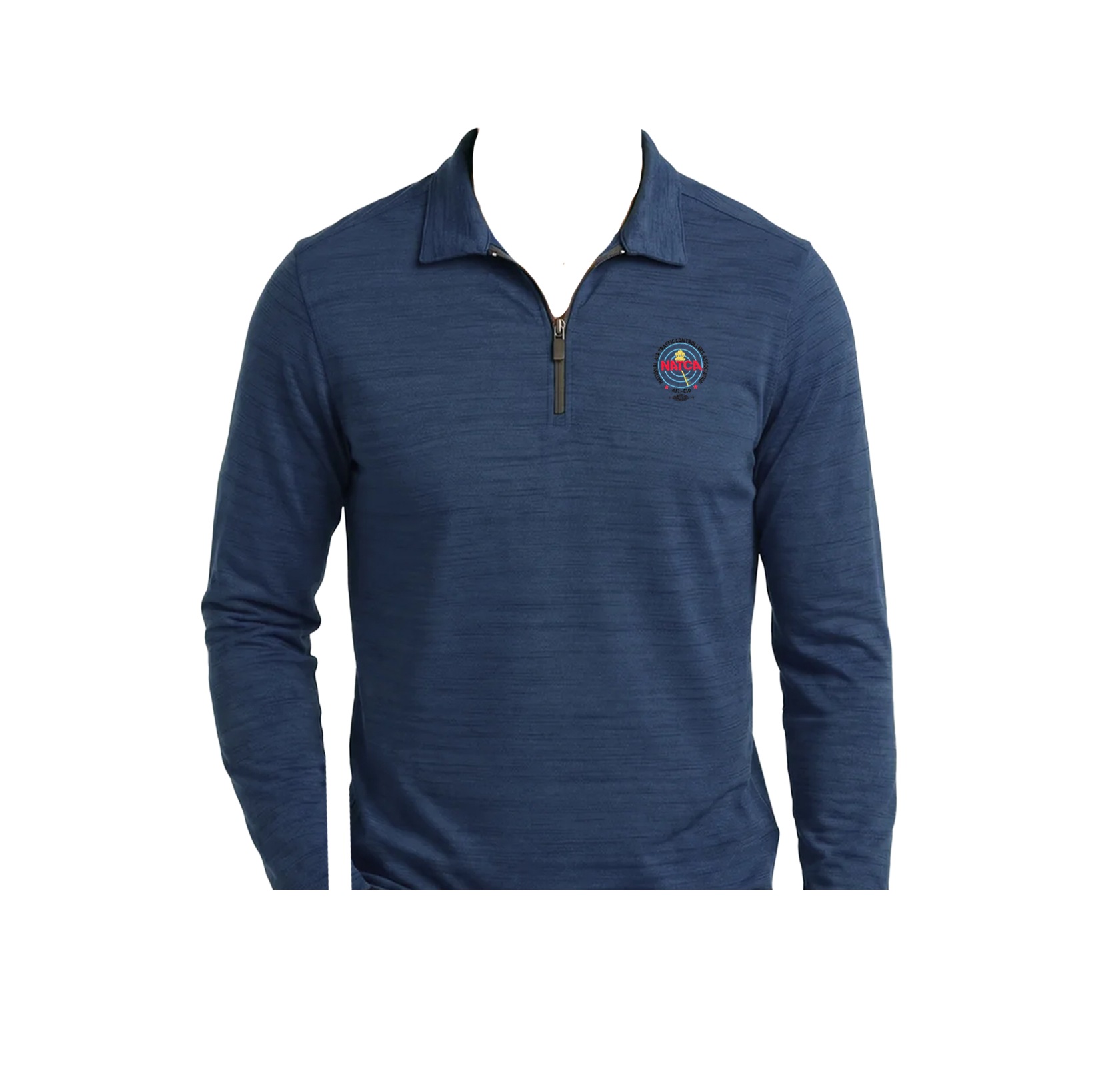 Long Sleeve Quarter Zip Polo