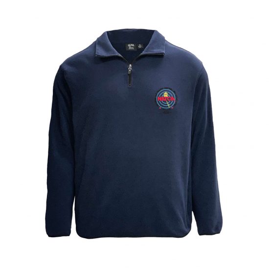1/4 Zip Velour Fleece Pullover