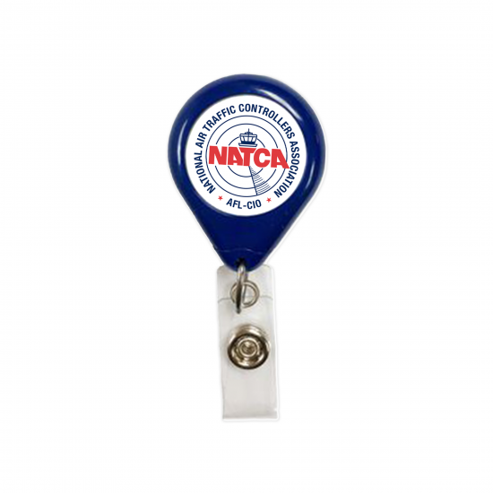 Tear Drop Retractable Badge Holder