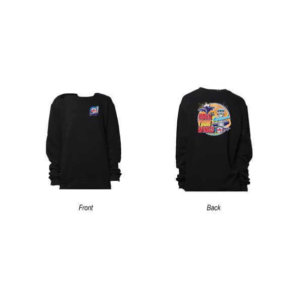 Oshkosh Unisex Black Crewneck Sweatshirt
