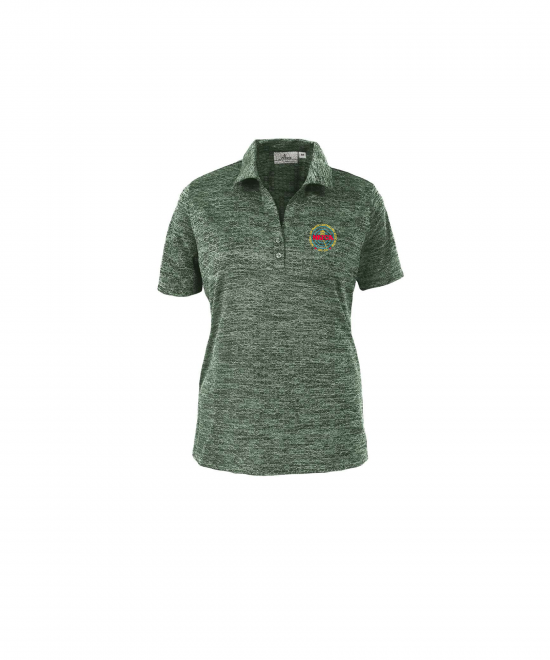 **FINAL SALE** Lady Honeycomb Jacquard Polo