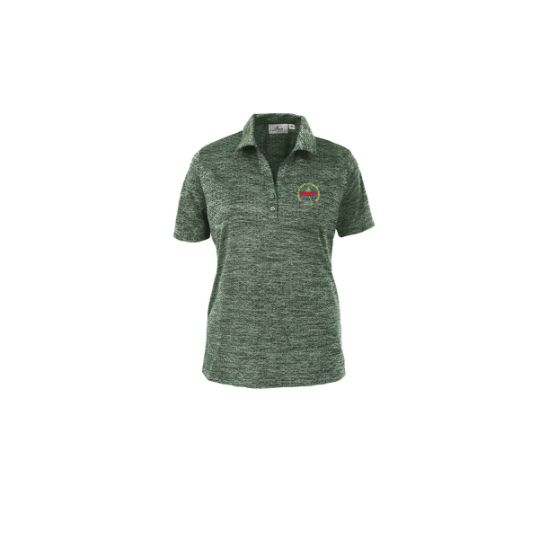 **FINAL SALE** Lady Honeycomb Jacquard Polo