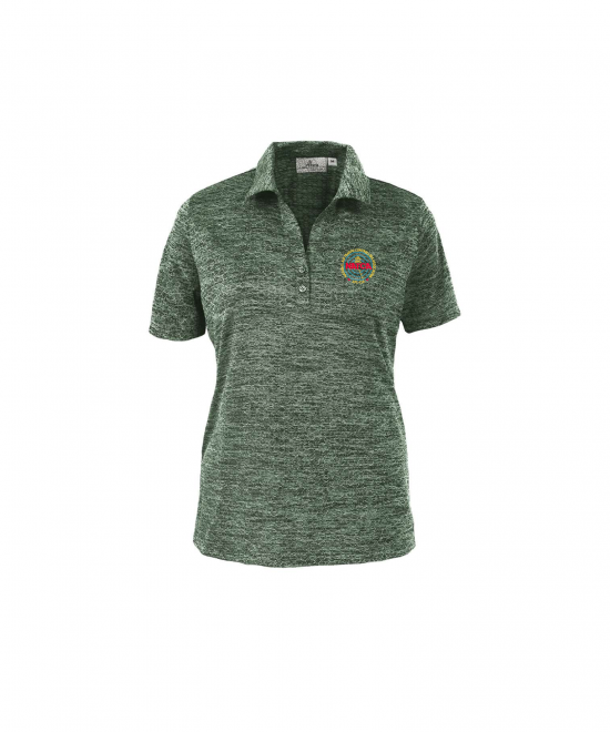 **FINAL SALE** Lady Honeycomb Jacquard Polo
