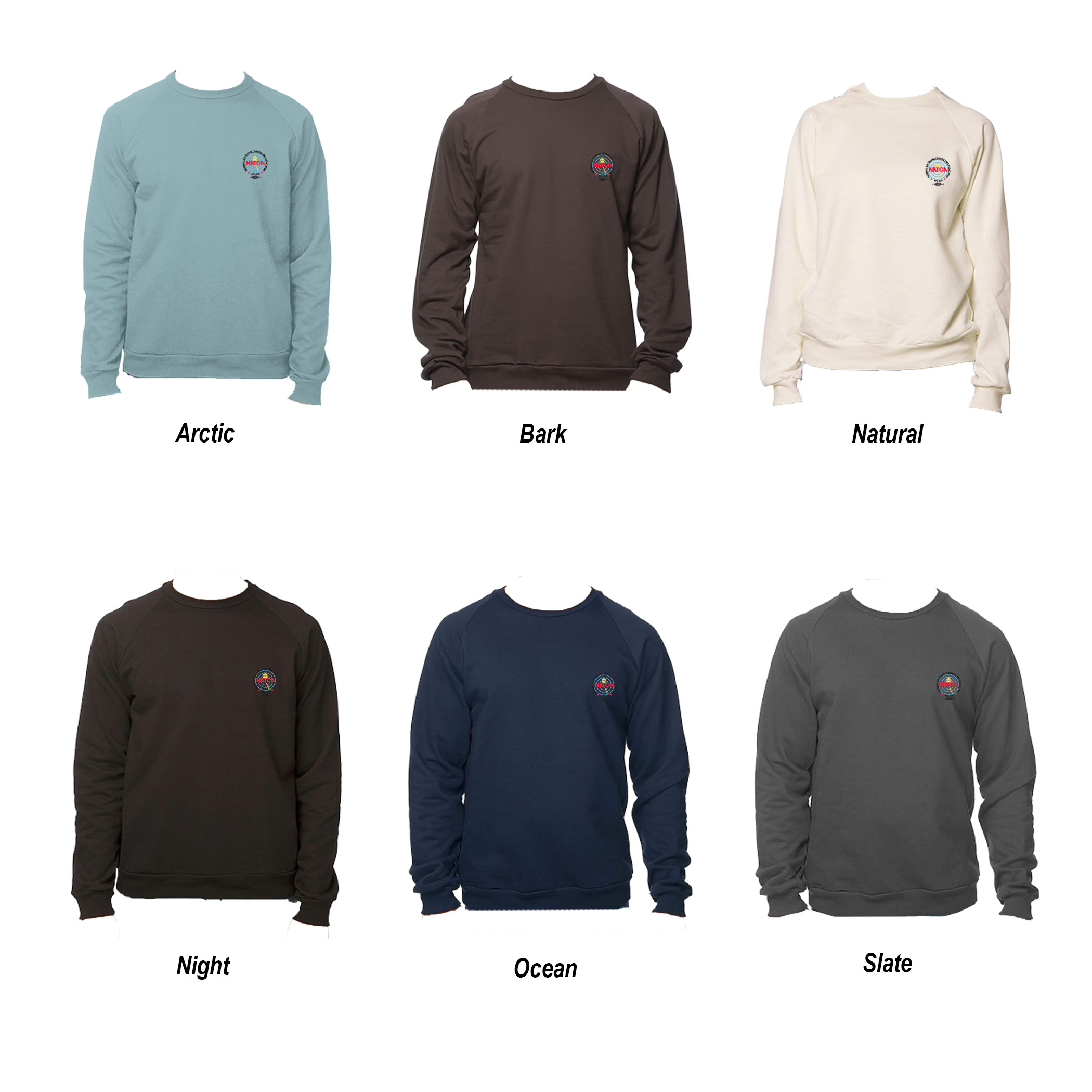 Organic Raglan Crewneck Sweatshirt - Image 2