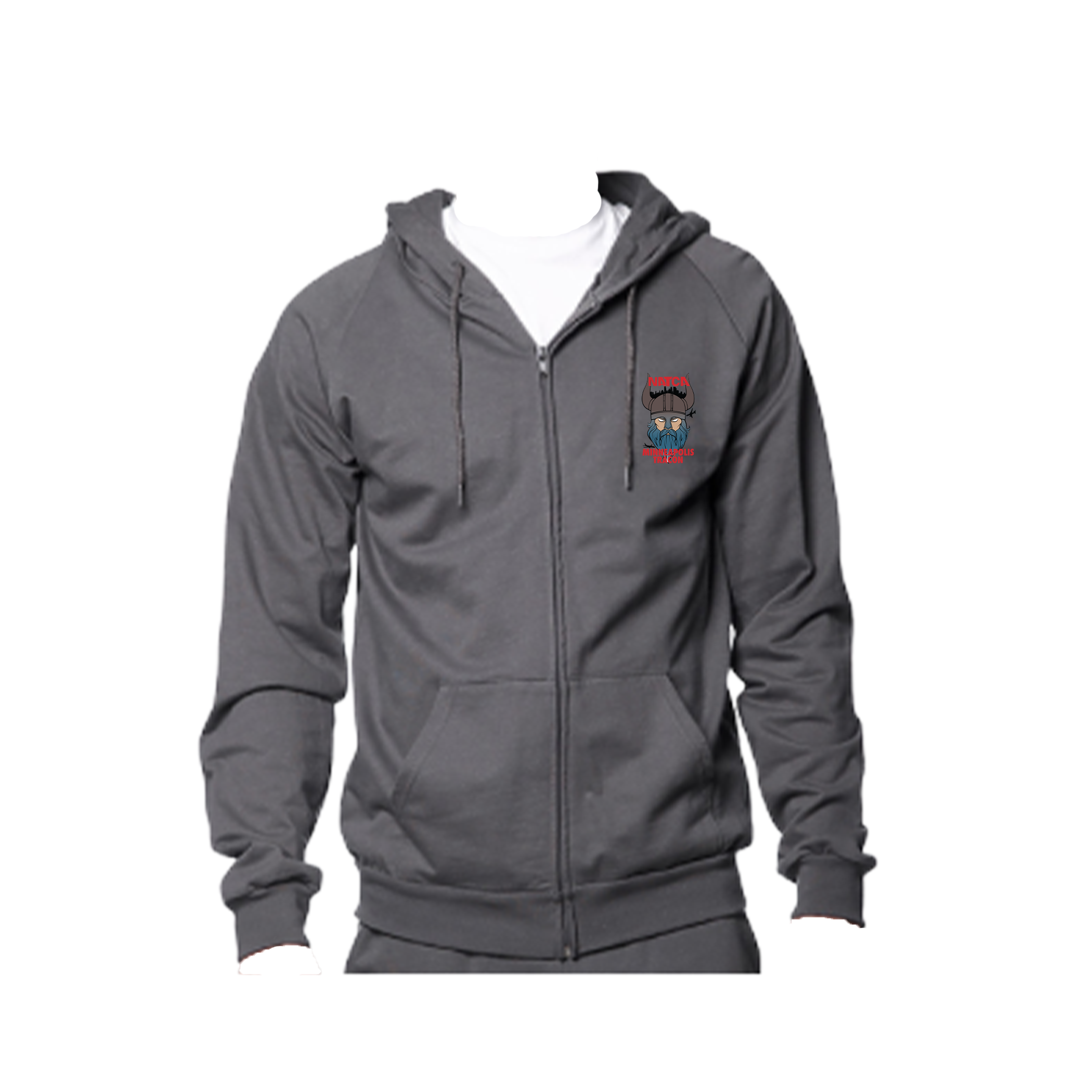 **Final Sale** Unisex Full Zip Hoodie